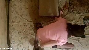 Sasha Earth indulges in some hardcore anal play