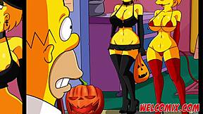 Get ready for a spooky gay orgy with the Simpsons