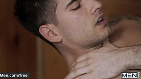 Gay anal and masturbating action in Noah Jones and Vadim Black video