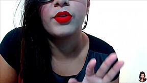Honey's JOI instructions lead to a satisfying handjob and cum