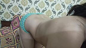 Indian ex-girlfriend with big tits and ass gets rough sex from her well-endowed boyfriend