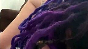 A submissive Latina with a large, tattooed derriere receives a vigorous breeding session