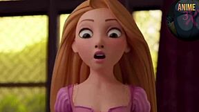 Young Disney actress Elsa enjoys hardcore massage and sex