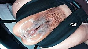 Big ass cougar gets a homemade turkey dinner in her pussy