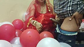 Indian bride's first night is a steamy marital affair