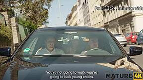 Cheating spouse gets seduced by a hot mature woman of a certain age