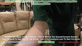 Black doctor humiliates athletic teen with gyno exam