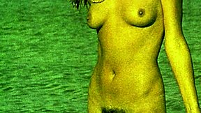 Felfedezem a vintage tabu jeleneteket természetes szabadtéri hangulattal