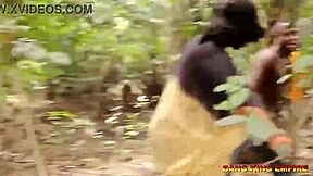 ik hou van seks met mijn ondeugende Afrikaanse BBW stiefmoeder