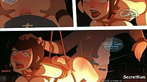 Hotelli Transylvania: Mavis kokee ensimmäisen BDSM DP anaali gangbangin