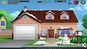 Ich kann nicht aufhören, diesen riesigen Schwanz in Summertimesaga zu reiten!