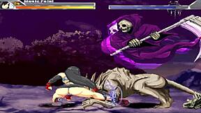 女王斧恶搞：最终幻想7的蒂法被兽人蹂躏内射