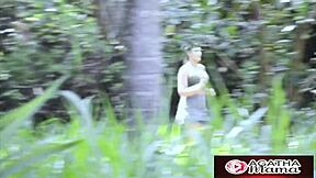 agatha mama brazilian milf creampie after workout blast