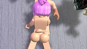 milf slurps furry roblox cock hungrily