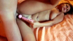 stepsister bends over bedroom takes big cock doggystyle then cum surprise in mouth