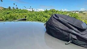 nerdy emo latina teens drive to woods for wild anal orgy pounding asses pov