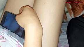 What happens when stepsis watches porn and begs for hot creampie fuck?