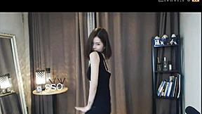 Yi Su Wan Seduces In Tight Uniform Hot Dance Tease Asian Korean Beauty Shakes!