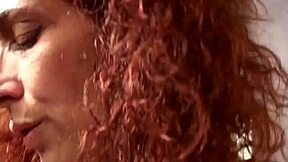 Stockinged Milf Sucks Hubby's Cock While Horny Husband Watches
