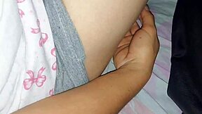 What happens when stepsis watches porn and begs for hot creampie fuck?