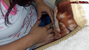 What happens when stepsis watches porn and begs for hot creampie fuck?