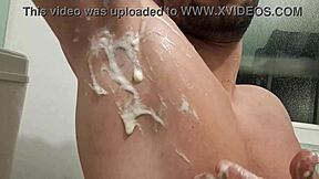 damn, this armpit fetish cum and piss explosion is wild