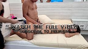 behind scenes hotwife rides stud raw for cuck husband