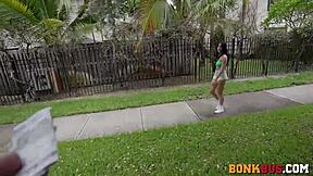 Street Girl Craves Italian Sausage Deep Inside Her