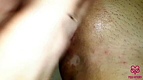 our first homemade ffm threesome with horny teen sluts