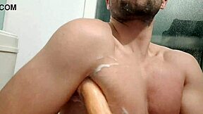 damn, this armpit fetish cum and piss explosion is wild