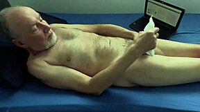 wanna wank to this mature solo bedroom masturbation session?