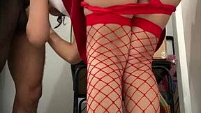 colombiana ninfomana sneaks to club bathroom for spied doggystyle pounding of her perfect athletic teen ass and tits