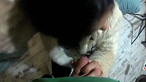 i love sucking cock deepthroat in sexy clothes fetish as curvy european milf housewife compilation