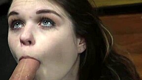 Busty Shoplifter's Ass Pounded Hard in Bondage Anal Fuck!