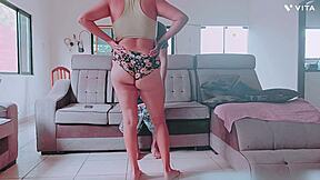 Big Ass Fat Tits Tease in Heels Gets Spanked and Ripped Clothes Fuck