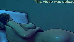 GIANTESS VORE unbirths tiny prey into ANAL VORE fetish cartoon insertion tall huge domination