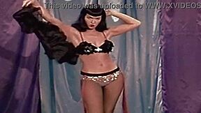 Retro Orbiting Odyssey Betty Page Vintage Tribute