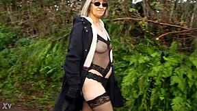 wanna see me strut outdoors in kinky undies?