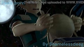 hey deku that toga face with your monster cock looks so hot wanna creampie kiss after blowjob?