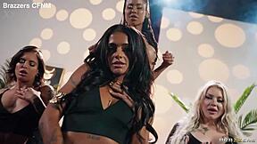 kira noir ryan reid nichole saphir and jesse pony dive into intense foursome face sitting frenzy