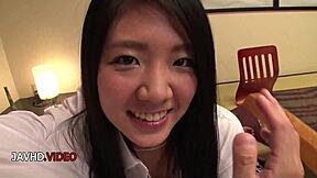 sweet japanese mio kuroki's hairy beaver licked in hardcore oral frenzy