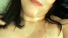 Huge Cumshot Drowns Milf BBW Curves