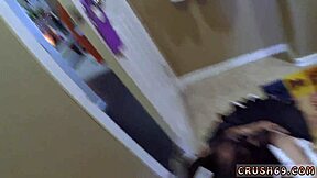 Fuck Yeah, Tiny Tit Teen's Ass Stuffed with Anal Creampie for Halloween Swallow Fun!
