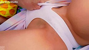 Ever wonder how petite Lola Morango gapes her ass on old cock then rims him sloppy?