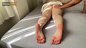 horny stepmom fucked hard post massage outdoor