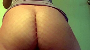 Italian Milf Artemisia Love Bounces Ass in Fishnets Slow Motion Solo