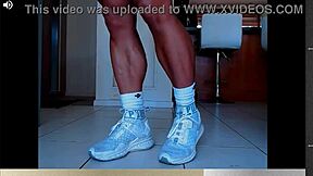 Bold Muscular FBB Calves