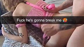 real snapchat gf richelle rose submits as cheating pet now