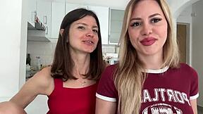 gina gerson and maya rose chat coffee matcha with flirty vibes