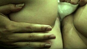 WOW! Indian Busty Brunette Masturbates Solo in Tight Silk Satin Miniskirt Dress